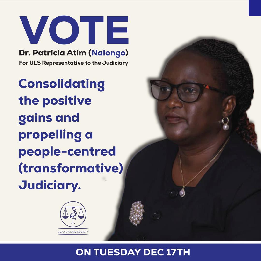 Dr. Patricia Atim is a distinguished  advocate, that  boasts an impressive track record of leadership, education, and human rights activism. There is no better person from this role. 

LONDA NALONGO.