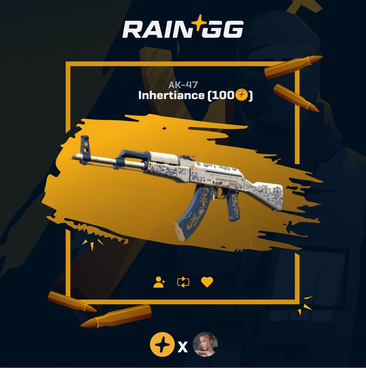 onduris's tweet photo. 🎁 Ak 47 | Inhertiance (100 coins) giveaway 🎁

✅ Follow @onduris  &amp; @raindotgg 
🔄Retweet
🫂 Tag one friend 

 Will be drawn the 8th of december 🤶 https://t.co/oQ1mvTxp5N