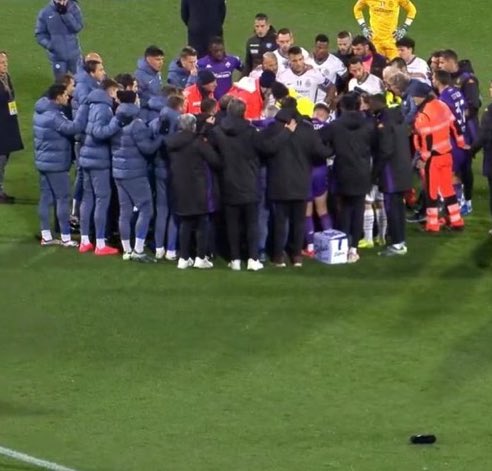 Thoughts and prayers with Edoardo Bove 🤍🙏