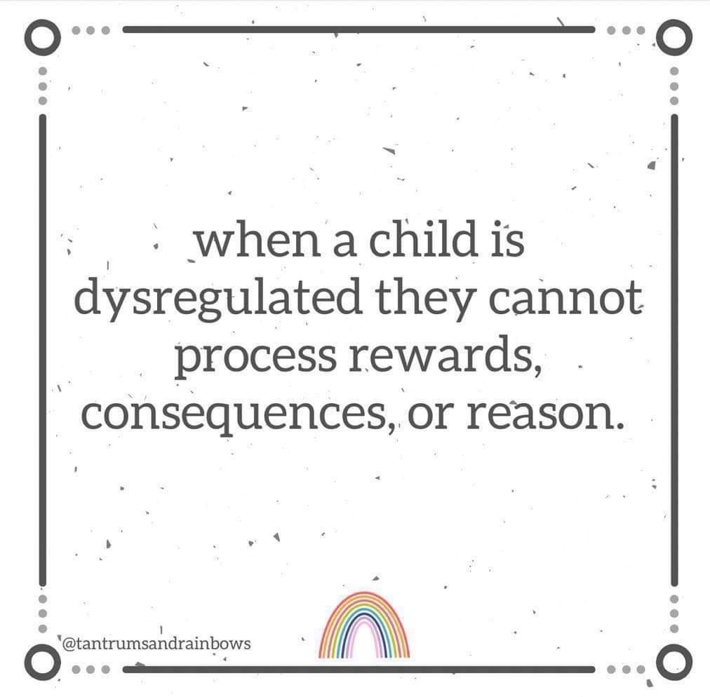gerrydiamond71's tweet image. When a child is in a state of dysregulation, they have limited capacity to control the volume of their feelings. This is not a time for reasoning,as  concentration can become difficult, engaging &amp;amp; staying present.They cannot access the thinking brain. The pre-frontal cortex.🧠🌱