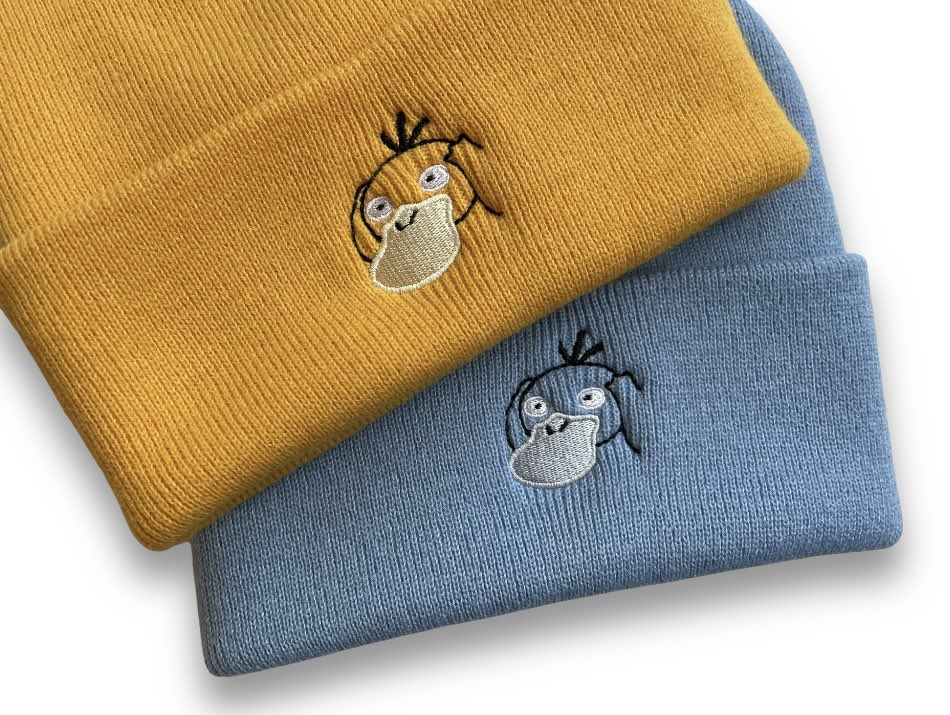 GamerGarmsUK's tweet photo. Much requested and finally here 🤯

#pokemon #pokemonbeanie #pokemongo #psyduck #shinypokemon https://t.co/oAGOqJxigt