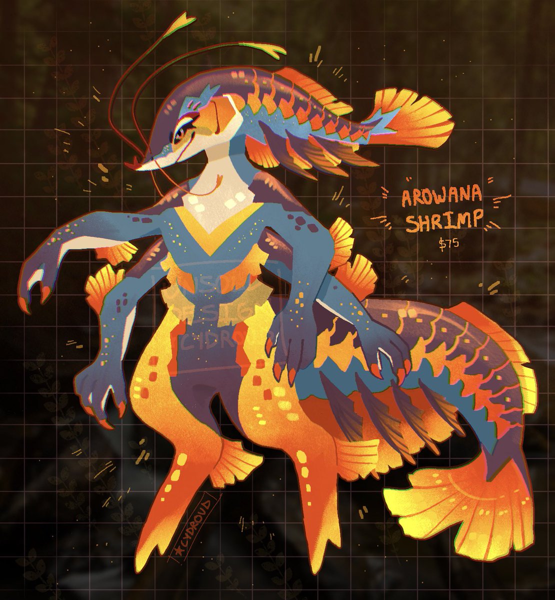cydroud's tweet photo. Arowana Shrimp Design | 🐟🦐
⬇️OTA Replies⬇️ https://t.co/Dm7SWfToZd