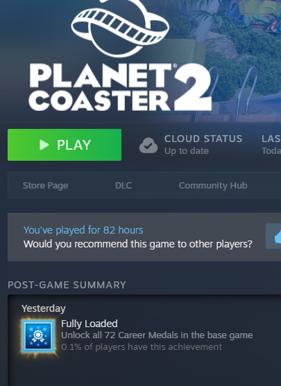 YephieIRL's tweet photo. Not often you see a 0.1% steam achievement when the games been out a while now. I must be the only guy who plays career mode first lol https://t.co/JdEVOajpUp
