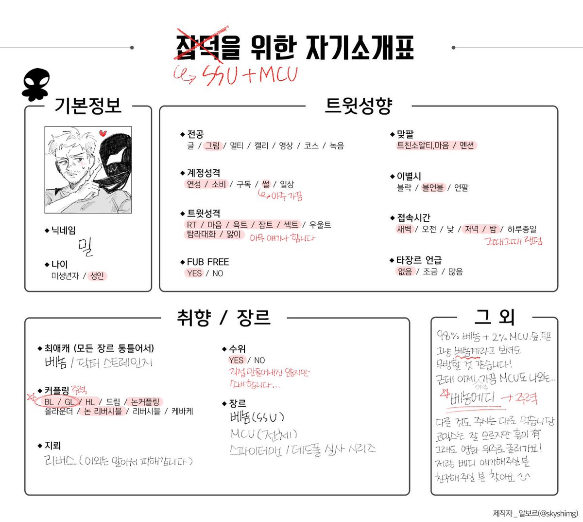 밀 tweet media