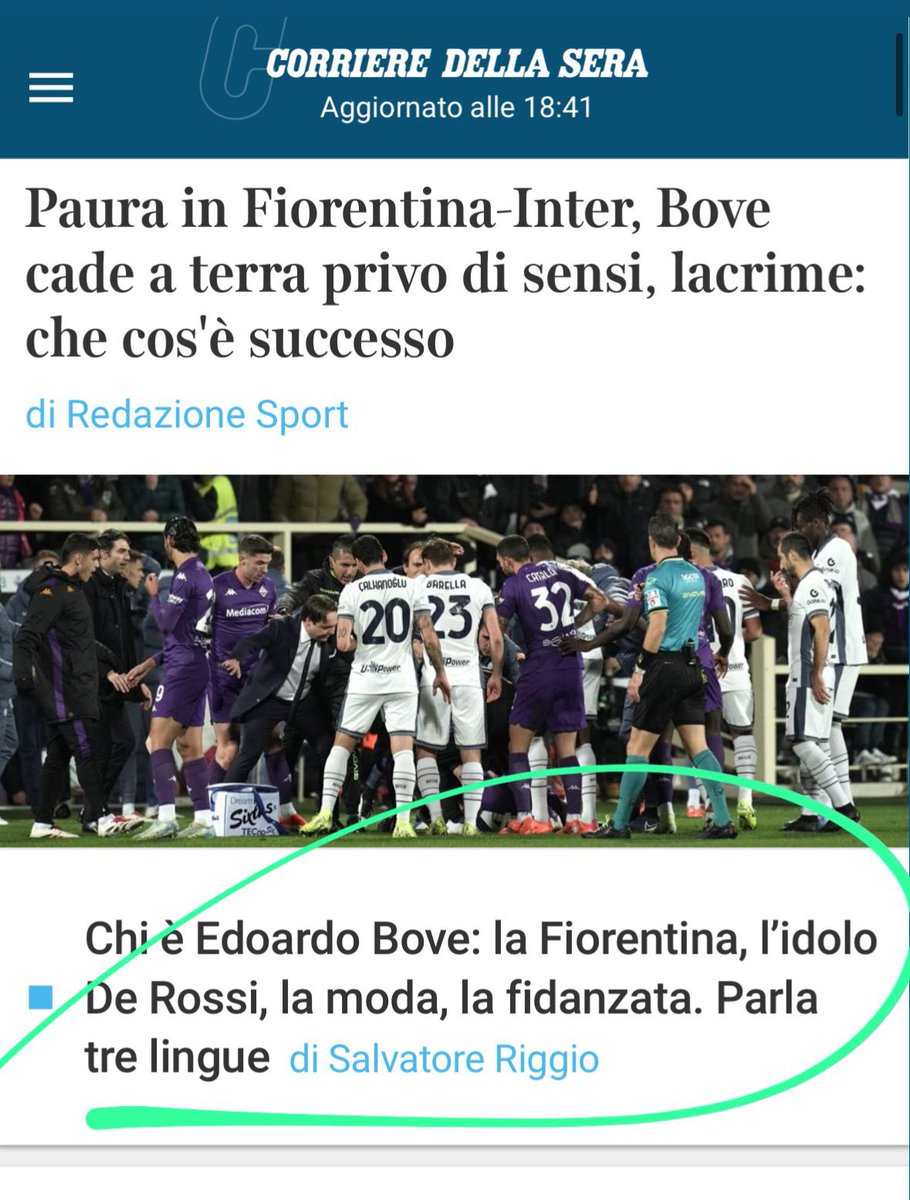 mariorouges's tweet image. Un applauso al Corriere, sempre sul pezzo