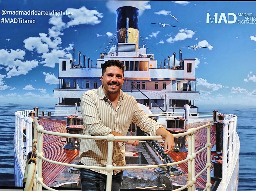 Sintiéndome pasajero del Titanic. 🚢

Hace unos días visité la exposición inmersiva que está teniendo lugar en <a href="/mataderomadrid/">mataderomadrid</a> y no pude disfrutar más. 😍