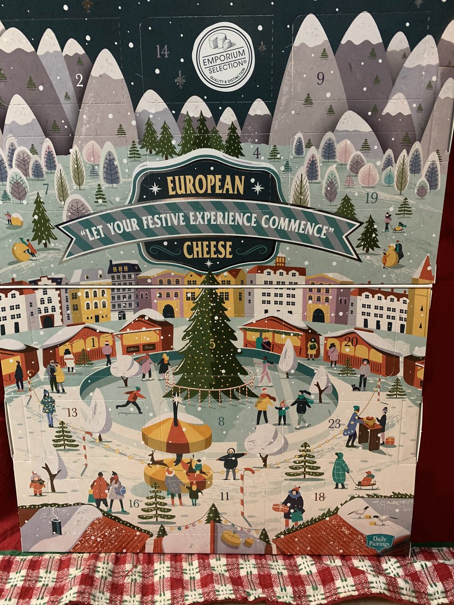 MegKnucklebones's tweet image. Welcome to the 🧀 2024 Cheese Village Advent Calendar🧀 from Aldi! I will try to keep it all in one thread for your cheesy perusal! #CheeseAdventCalendar #CheeseoftheDay