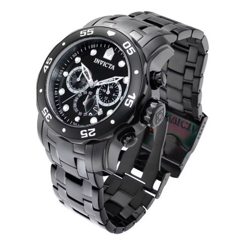 comprecomcelo's tweet image. Dê uma olhada em Relógio Invicta 0076 Pro Diver Scuba All Black Todo Preto Aço Ionizado Inoxidavel por R$379,00. Compre na Shopee agora! s.shopee.com.br/9UkhgFQiB9?sha…