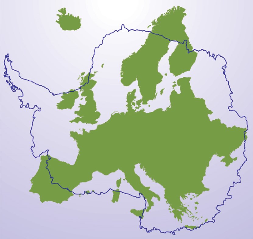 #Antarctica has an area the size of #Europe. Just ONE glacier, slightly smaller than #Britain, is under huge threat. If it breaks, it could trigger 5 meters of sea level rise. The stakes couldn’t be higher for the major cities of the world. #SeaLevelRise