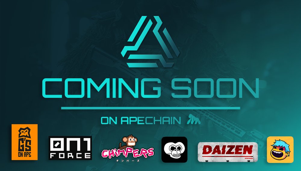 🔷 Uncovering Alternates + NFT Collection

The journey begins. We're proud to announce Alternates' first NFT collection, launching on ApeChain! Let’s dive into what’s coming – new partners, epic weapons, and a whole lot of gameplay surprises. 🚀🧵