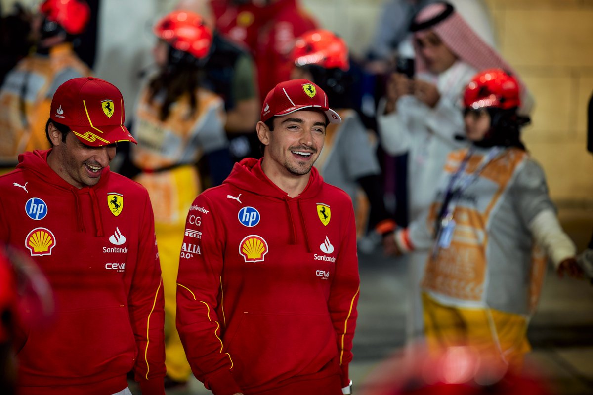 Carlos Sainz, Charles Leclerc, Ferrari F1