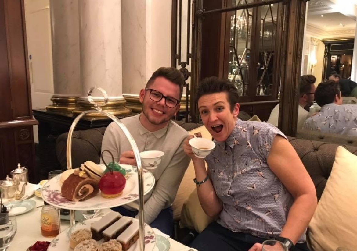 Emma Goswell (@emmagoswell) on Twitter photo Gutted to see my friend <a href="/thedeanlife/">Dean McCullough</a> leave the jungle. Been glued to the series - it’s been one of my fave of the last 22 years!! What a FABULOUS bunch of celebs!! Here’s a flash back to Dean and I eating very well at the Savoy! Gutted to see my friend <a href="/thedeanlife/">Dean McCullough</a> leave the jungle. Been glued to the series - it’s been one of my fave of the last 22 years!! What a FABULOUS bunch of celebs!! Here’s a flash back to Dean and I eating very well at the Savoy!