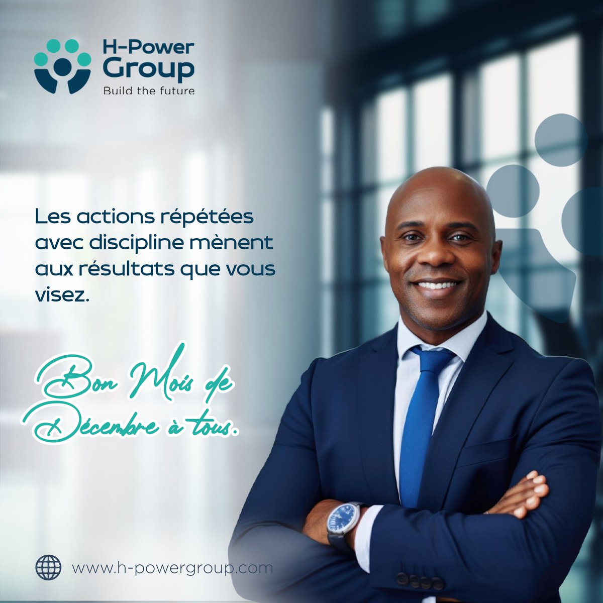 h_powergroup's tweet photo. Un nouveau mois, le dernier de l'année 2024 ! 🌟

Bon début de semaine et Excellent mois de Décembre!

Build the future!

#Motivation #Discipline #Succès #Objectifs #Persévérance #Letsbuildthefuture https://t.co/3Ag2RDSb1c