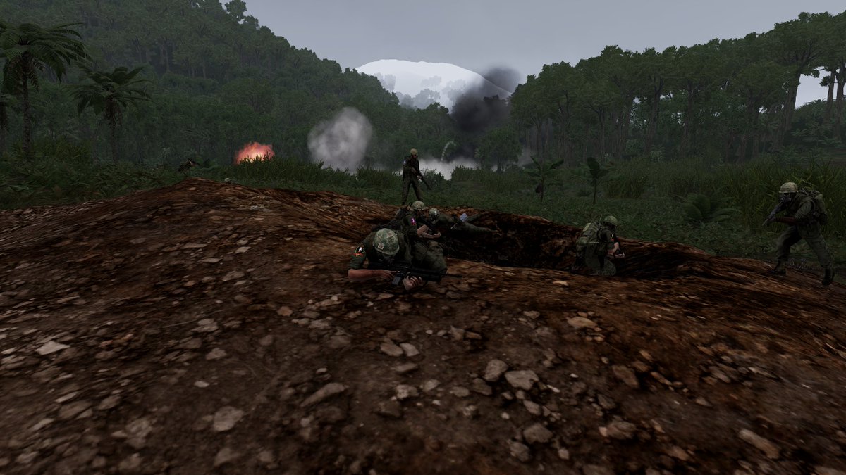 Today's Operation in the Jungles of Vietnam #SOGPF #Arma3 #Unsungvietnammod #Arma3photography (1/2)