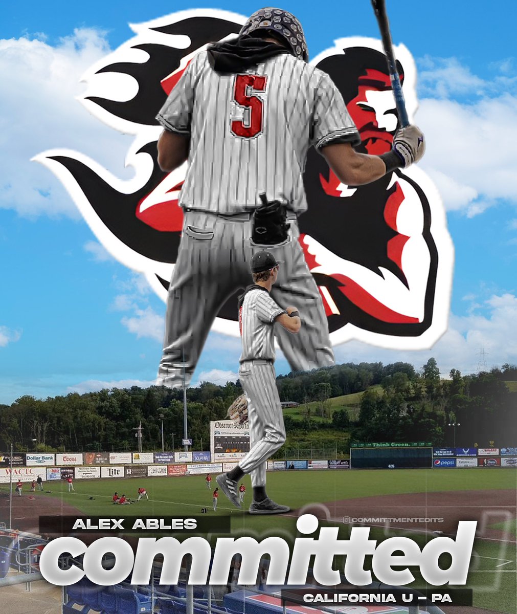 Excited to announce my commitment to California University Of Pennsylvania! Where I will further my athletic and academic career.