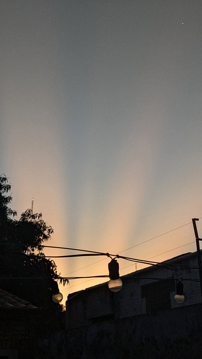 Vieron el atardecer hoy en Asunción?