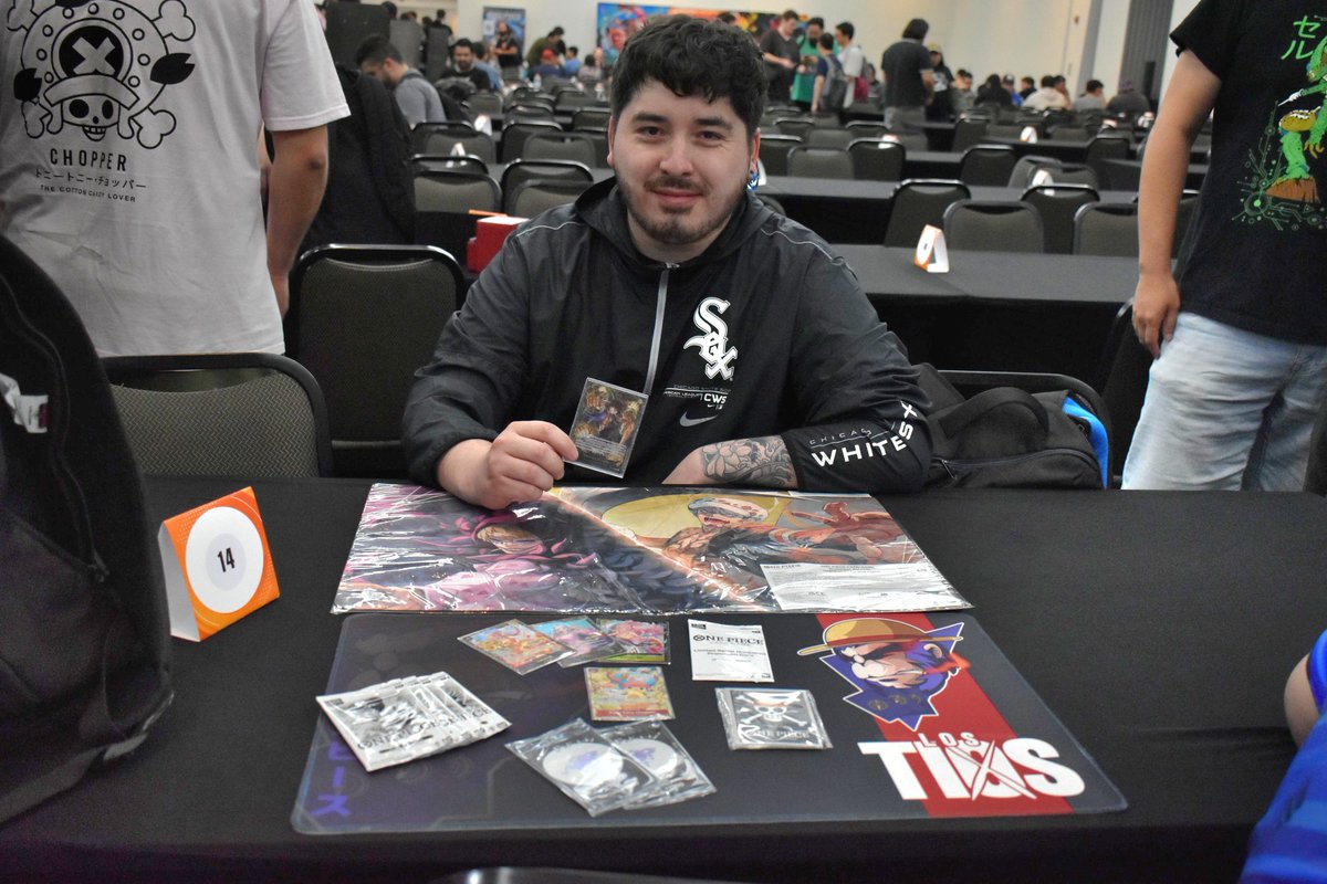 Bnavente_'s tweet photo. 🏆Championship 2024 Offline Regional🏆

Top 2 con BY Luffy 🚕

1 - No show ☑️
2 - Lucci ✅️
3 - Smoker ✅️
4 - Doffy ✅️
5 - Bonney ✅️
6 - BY Luffy ✅️
7 - By Luffy ✅️
8 - Pluffy ✅️
9 - Smoker ❌️

524 Players

Muy contento con el resultado!🫶🏻 https://t.co/2YCXE9dlc6