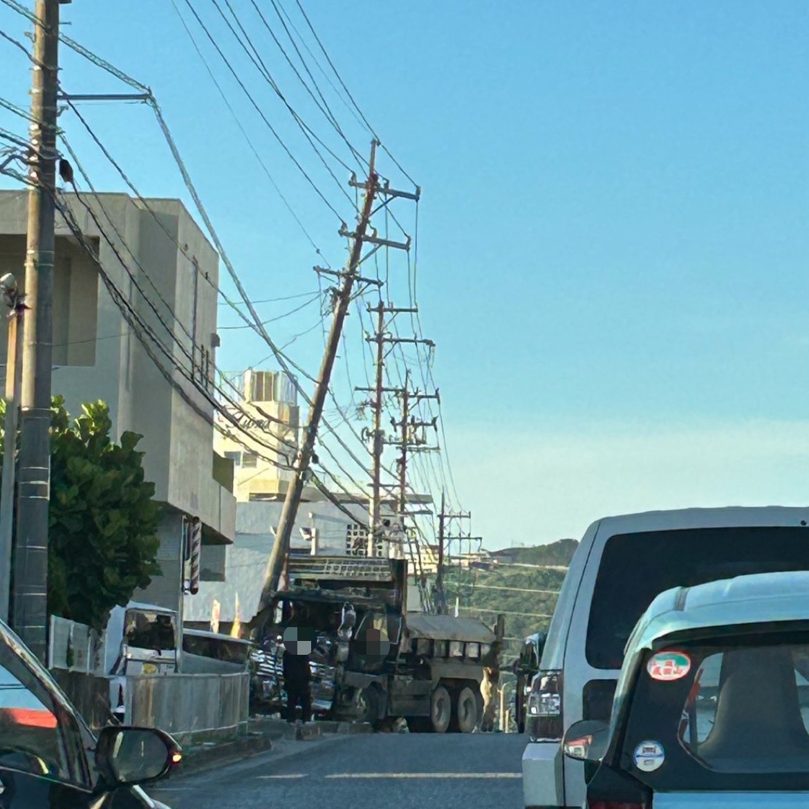 沖縄県地元情報局】 329号線 沖縄市から渡口向け 与儀のエンダーすぎた