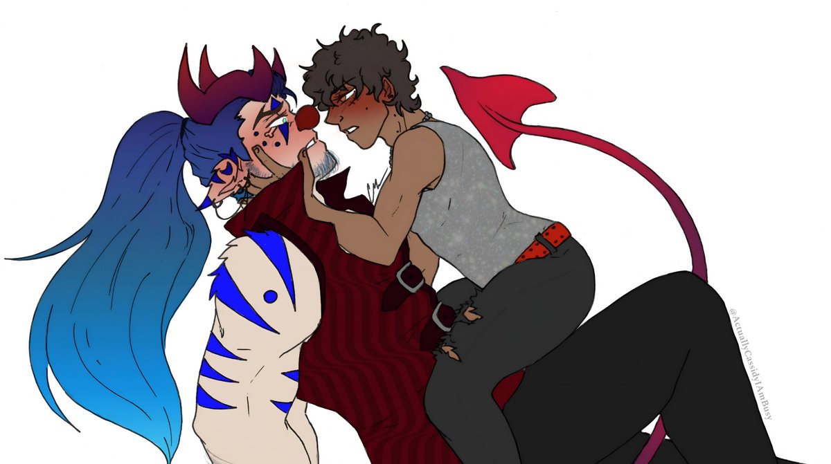 Springydeath's tweet photo. "I'm not gonna hurt you." 
#bluffy https://t.co/IILLW5XKGI