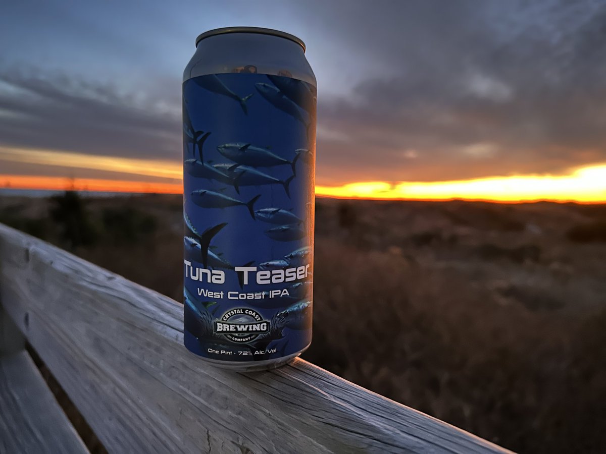 Crystal Coast Brewing (@ccbrewingnc) on Twitter photo Another beautiful sunset to end the week here on the Crystal Coast! 🌅🍻
We’ve got a great week ahead!
Tuesday: Team Trivia at 7
Wednesday: $4 Pints all day
Thursday: Music Bingo at 7
Friday: New Beer Release (stay tuned!)
Saturday: Yoga at 10:30am and Music Bingo at 7pm Another beautiful sunset to end the week here on the Crystal Coast! 🌅🍻
We’ve got a great week ahead!
Tuesday: Team Trivia at 7
Wednesday: $4 Pints all day
Thursday: Music Bingo at 7
Friday: New Beer Release (stay tuned!)
Saturday: Yoga at 10:30am and Music Bingo at 7pm
