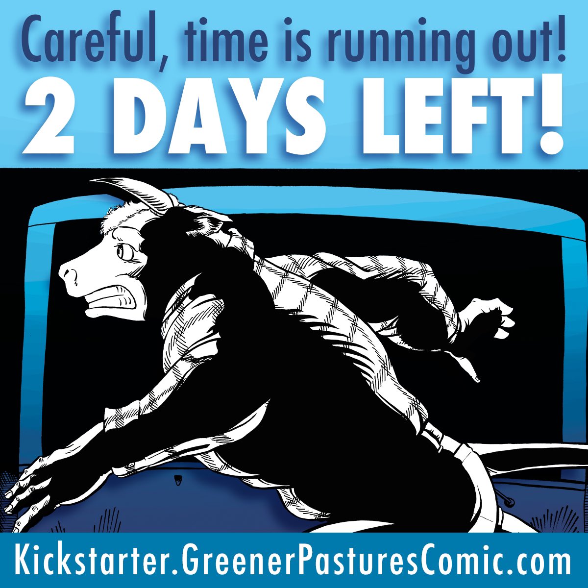 Kickstarter.GreenerPasturesComic.com 
Still ticking over: 193% funded; 85 backers. Can we get to 200%? 

#GreenerPastures #GreenerPasturesComic #GreenerPasturesComics #anthro #furry #anthropomorphic #anthropomorphiccomic #anthrocomic #furrycomic #furryfandom #furrycomics #anthrocomics