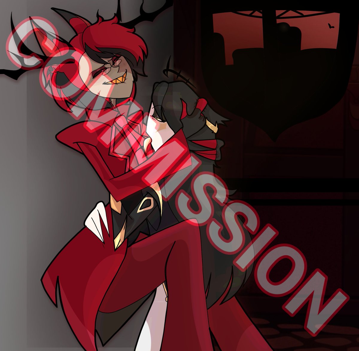 Here is a recent commission I worked on that was $30! I really love this one and it was for <a href="/NecroScorpio/">NecroScorpio</a> (thank you again for letting me post this)