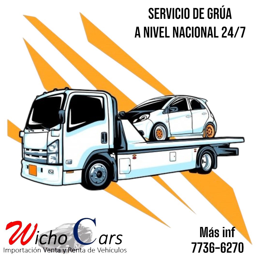 wichocars's tweet photo. Servicio de Grúa a Nivel Nacional. Más inf 7736-6270 https://t.co/JP6u6U6mGW