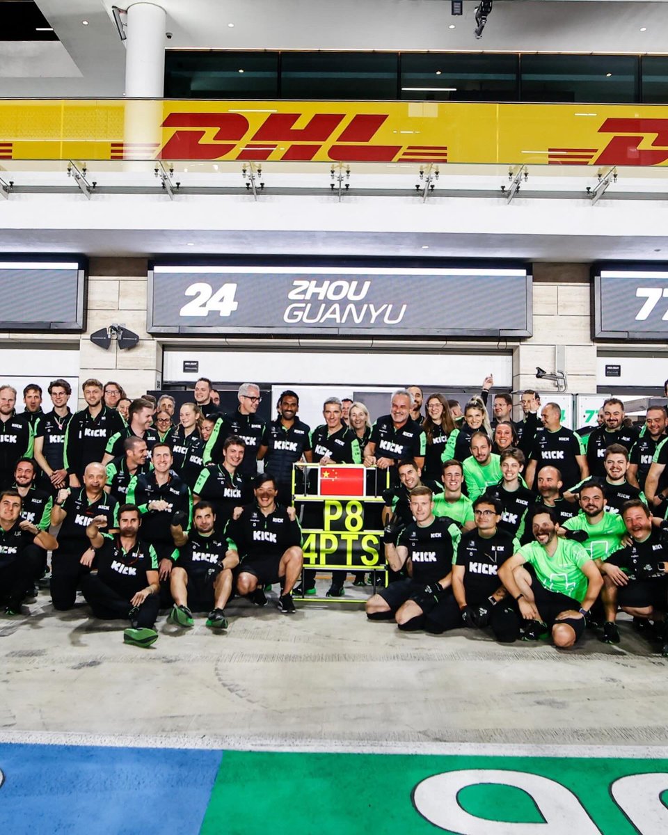 DRIVER OF THE DAY! P8! 😆😆😆

Thanks to all the fans who voted for me, what a weekend for us considering the season we had, a huge relief, let’s GOOO! 

#QatarGP #TeamZHOU