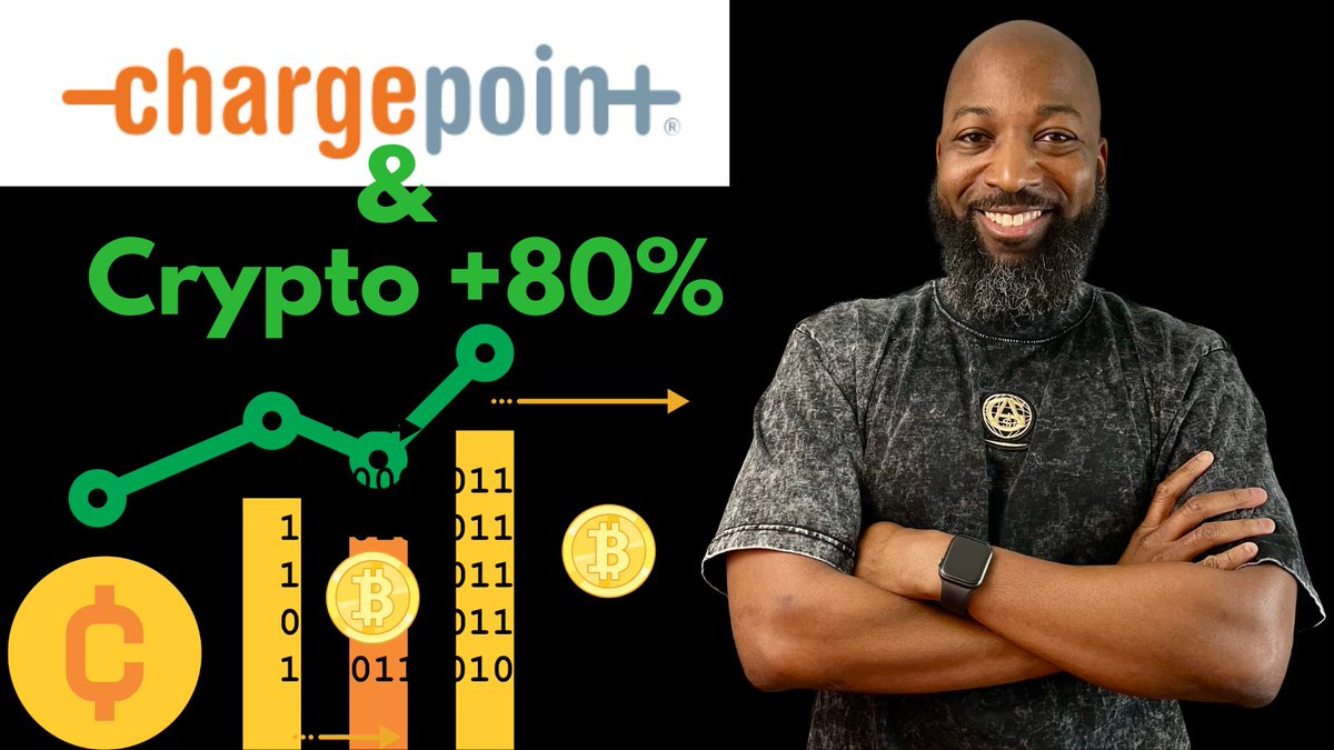 TeviLawson13's tweet photo. ⚠️New Video⚠️

Time to check in on what's new with @ChargePointnet . Also revealing 5 #crypto coins I've been loading up on for this next bull run 

Link: https://t.co/QoUyzvihlm https://t.co/98sgpAxr2y