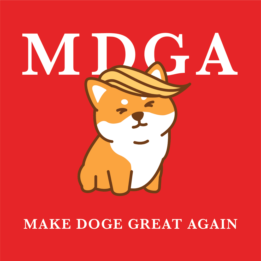 bryptoblud's tweet photo. Make #doge great again.

@elonmusk @realDonaldTrump @VivekGRamaswamy I created this graphic and made it into an nft in April 2021 and had no idea how relevant it would be today. 

#maga #DepartmentOfGovernmentEfficiencyCommunity
#nft #opensea https://t.co/o2Xat3wH5K