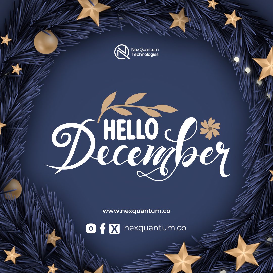 nexquantum's tweet image. Hello December. Be kind!
#softwaredevelopment #mobiledevelopment #creativeagency #nexquantum
