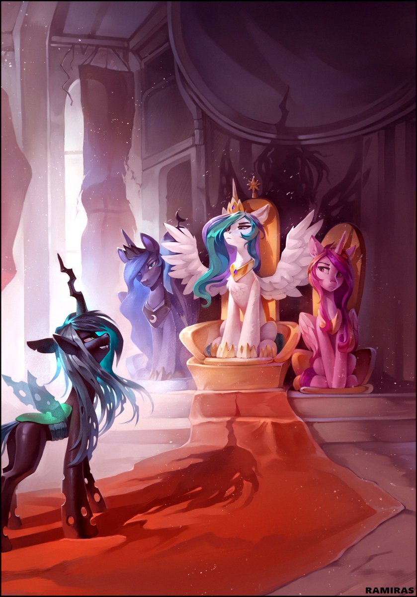 Ramiras11's tweet photo. Book covers "Princess Celestria — The Changeling Queen"

#mlpfim #mlpart https://t.co/cYAyWxztaH