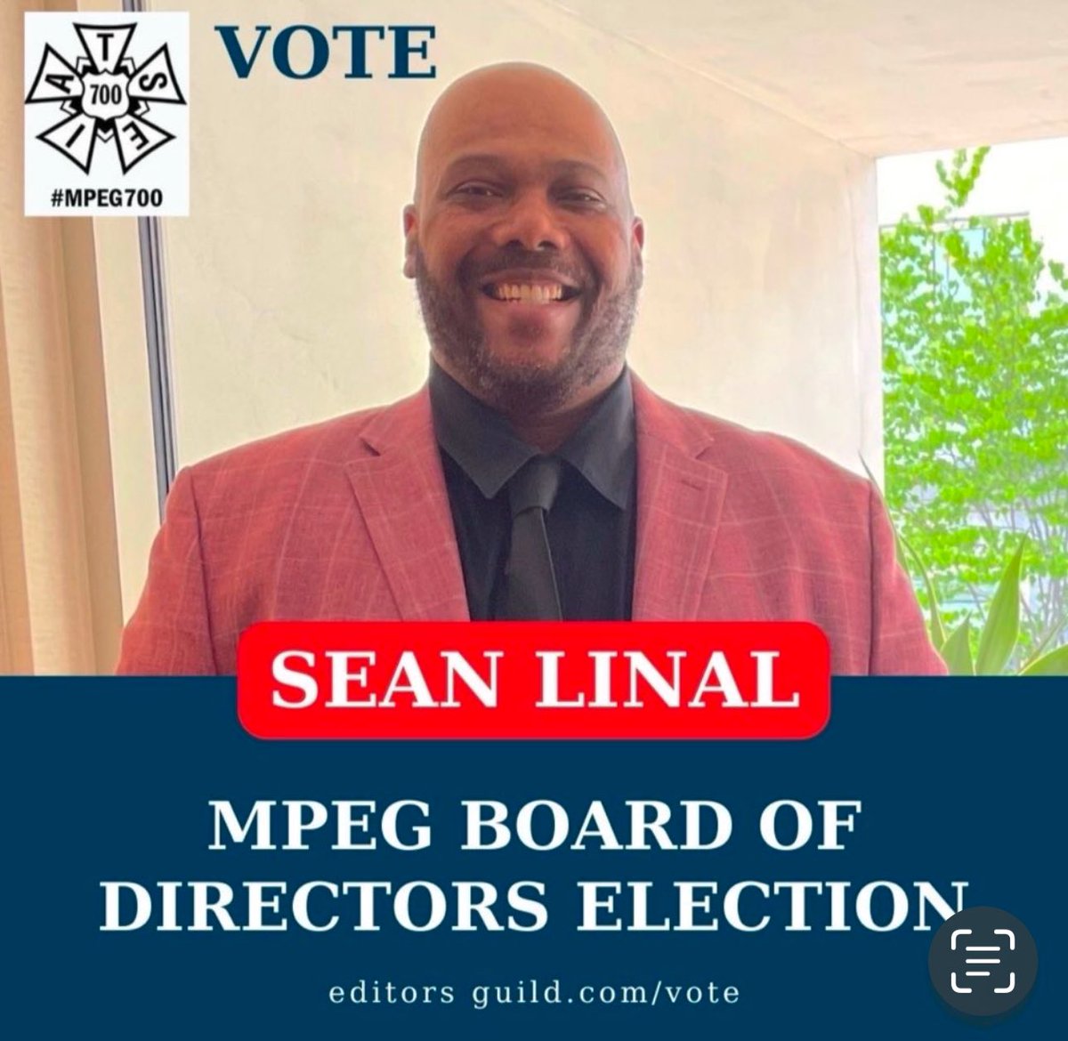 *MPEG Members* Voting ends tomorrow at 12pm/PT. Thank you for considering me for the Board of Directors at the Editors Guild! Read my campaign statement and vote here: editorsguild.com/vote