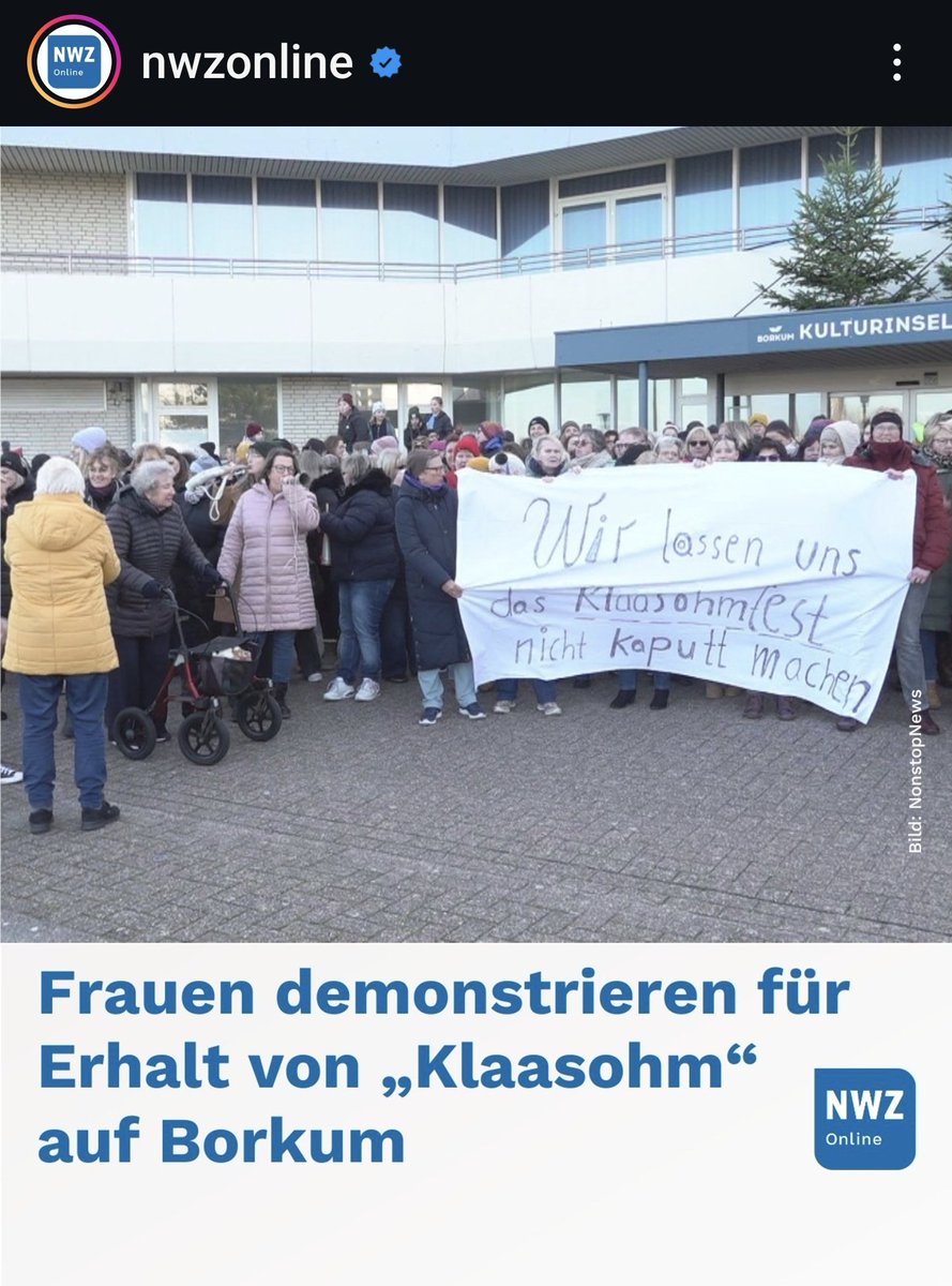 der_veganer's tweet photo. Gertrude (87) möchte auch weiterhin ein Kuhhorn auf ihrer künstlichen Hüfte spüren.
#Borkum https://t.co/UJmrdpmhxQ