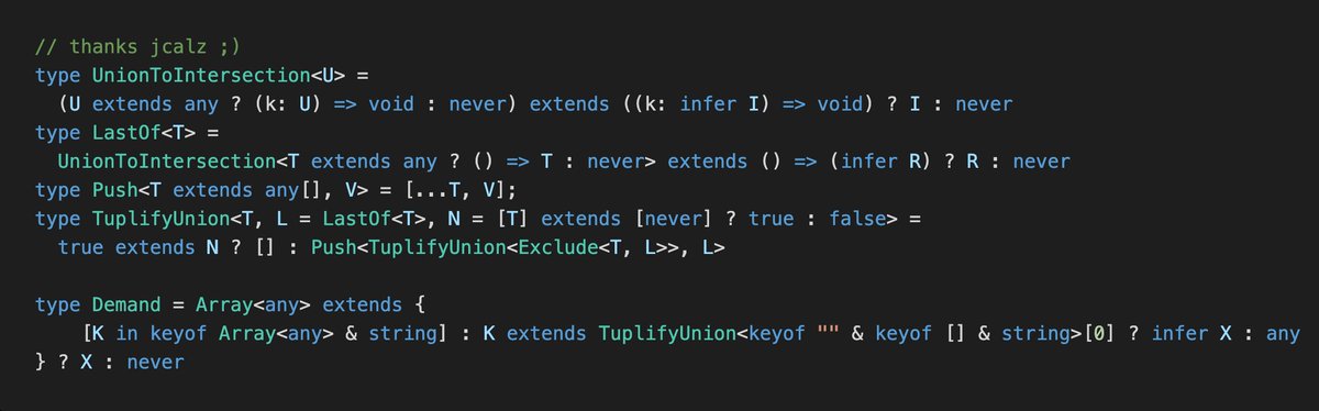 jfet97's tweet image. #AdventOfTypescript
If only there were an easier way 🥵 @typeheroapp
This year it seems to be harder from the beginning