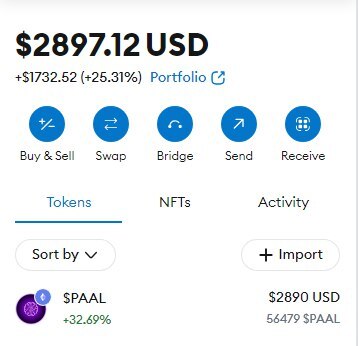 Got my share ? how about we hit a higher level with $PAAL #PAAL <a href="/itsdead_star/">Dead Star</a> <a href="/Todor7777777/">Todor</a> <a href="/LeeSchnaiberg/">Lee Schnaiberg</a> <a href="/ggopinath7474/">🌾G🌾Gopinatth@7474🌴</a> <a href="/DositejC/">Dositej X</a> <a href="/CBaether/">Chris_B</a>