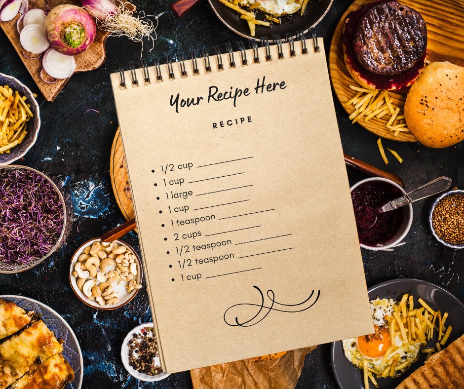 We want to feature YOUR recipes too! Whether it's your secret holiday cookies or your go-to 'recipe for success' in life or business, drop it in the comments below or message us directly.