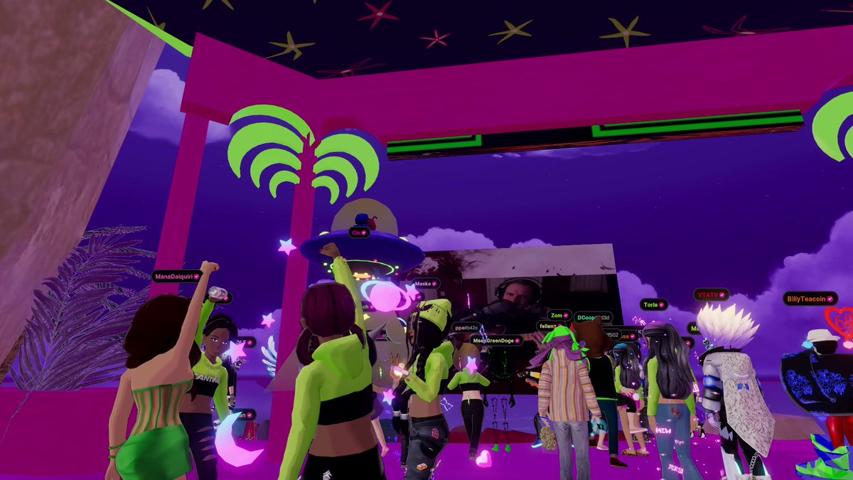 Clo (@clodyssey) on Twitter photo Awesome Day 1 at the Community Building Decentraland: Music & Arts Festival! Sunday fun is about to start <a href="/decentraland/">Decentraland</a>, Day 2 here we go!! ๐ฅณโบ Awesome Day 1 at the Community Building Decentraland: Music & Arts Festival! Sunday fun is about to start <a href="/decentraland/">Decentraland</a>, Day 2 here we go!! ๐ฅณโบ