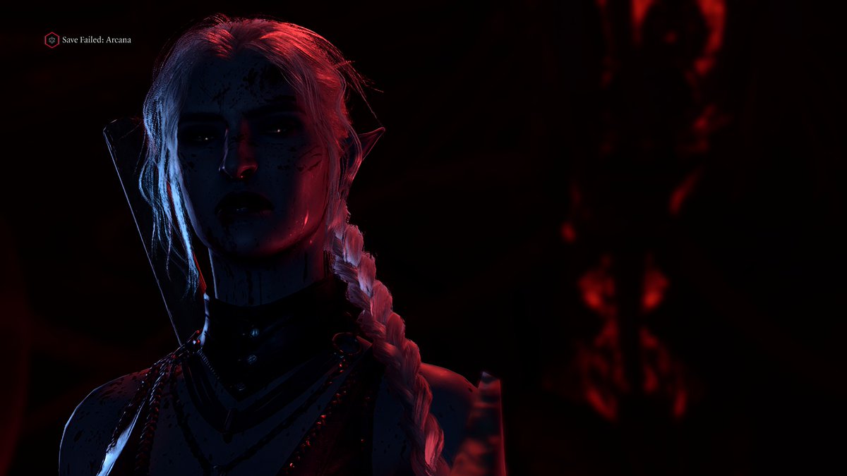 thedanasaurous's tweet photo. got a worm in my brain and a murderous appetite 🫣 I'm streaming Baldur's Gate live on twitch! https://t.co/wiYozuKuVe #baldurgate3 https://t.co/hwfl7GPoXi