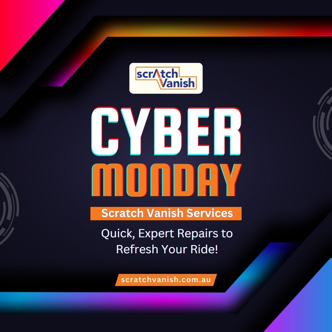 scratch_vanish's tweet photo. This Cyber Monday, refresh your ride with Scratch Vanish! πβ¨ Get quick, expert repairs to make your car look as good as new. #CyberMonday #ScratchVanish #CarRepairs #AutoCare #RefreshYourRide #QuickRepairs #ExpertService #CarMaintenance #RestoreYourCar #VehicleCare #CarScratch https://t.co/igGYm37R6E
