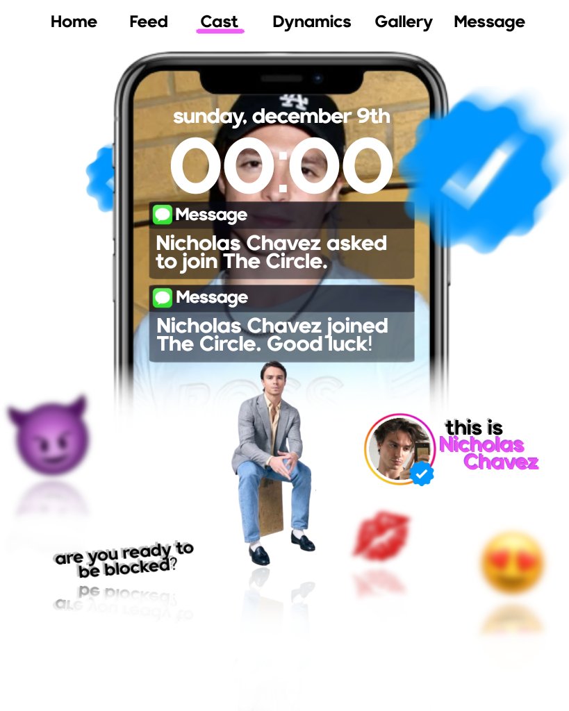 mysticalwarv's tweet photo. #ᴄɪʀᴄʟᴇ ✧ revelation 

nicholas chavez [@nicholasc1rcle] is the eleventh confirmed in the 'mystical circle'. good luck! 📱

͏ ͏ ͏ ͏ ͏ ͏   ͏    ͏  ͏ ͏ ͏ ͏ ͏ ͏  circle, enviar! ✧ https://t.co/Ms6X2km6Ca