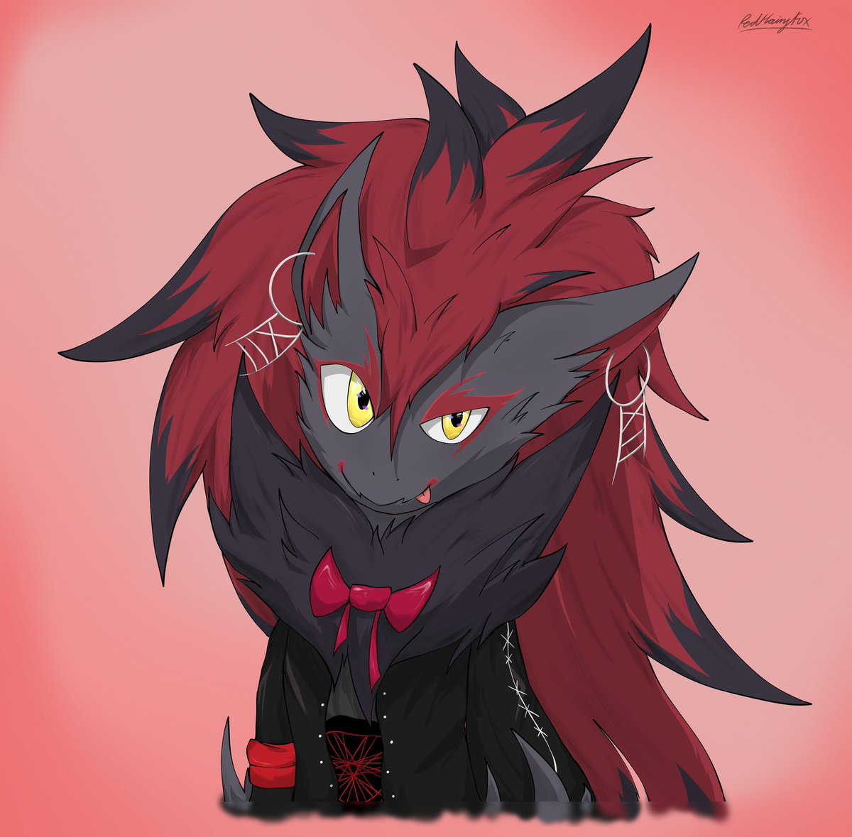 A new pfp for one of my best friends #Zoroark #Doodles