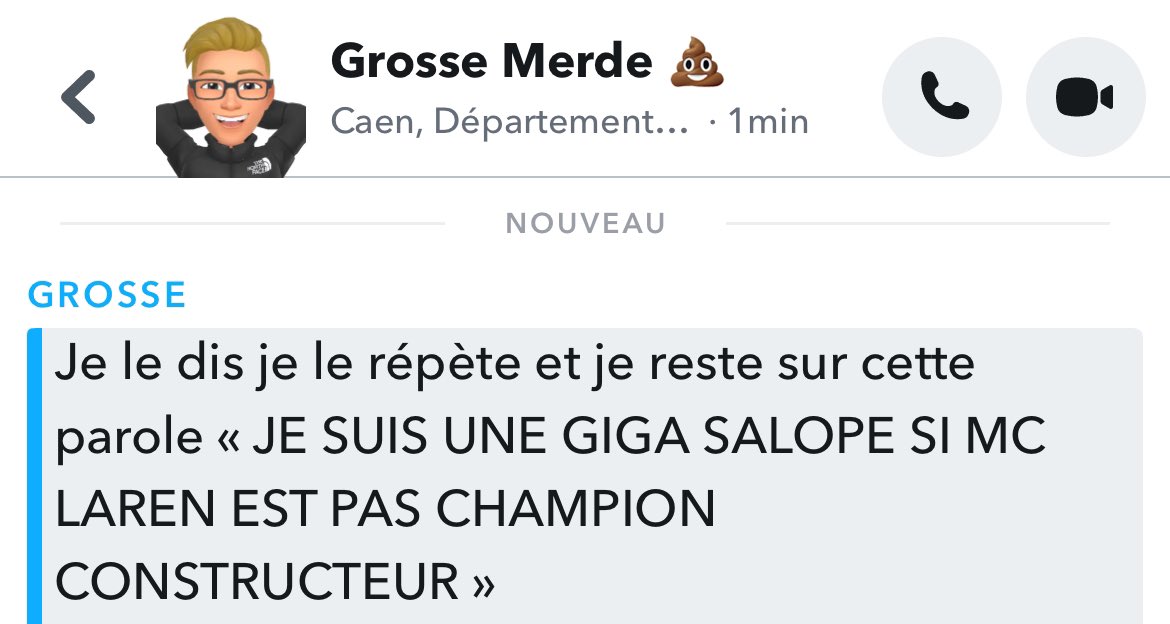 Rdv la semaine prochaine…
