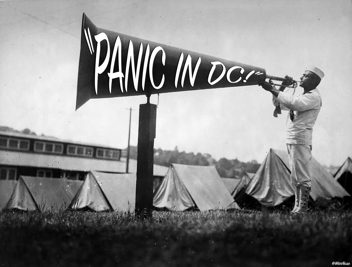 MsGeorgeGlass's tweet image. #PanicInDC