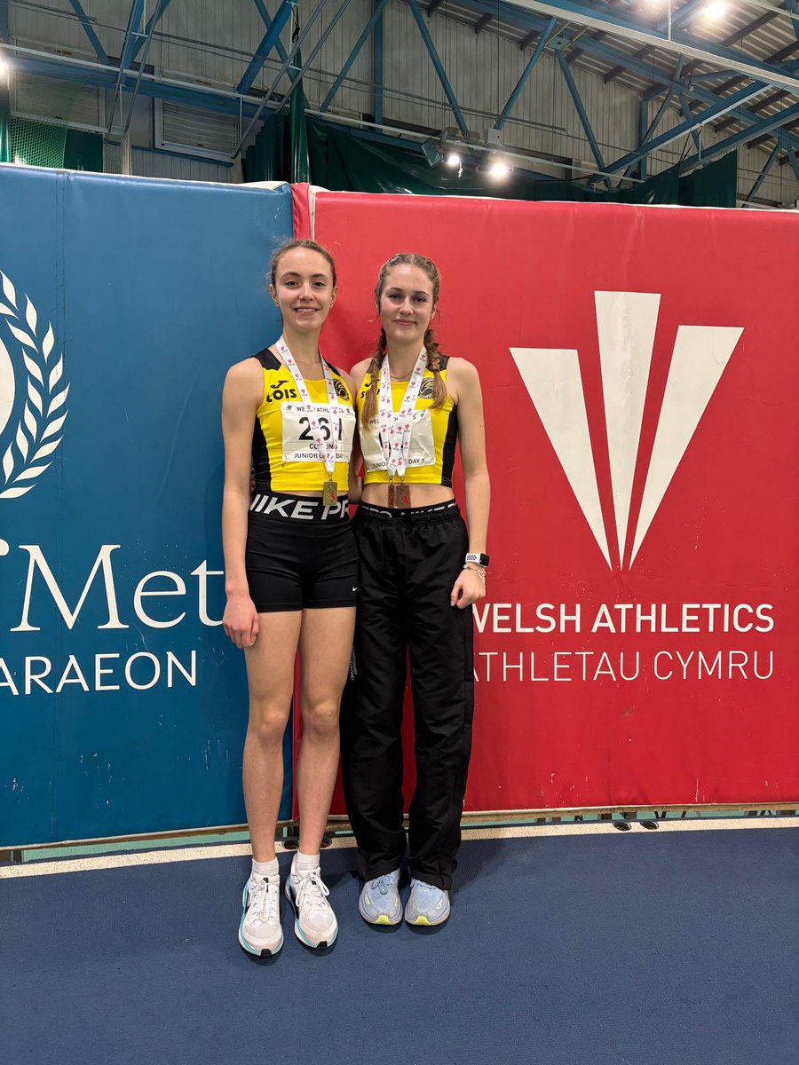 PEchepstow1's tweet photo. Congratulations to our athletes competing this weekend. Gold &amp; Bronze for Lois &amp; Sophie who battled it out in the 300m. Sophie also taking bronze in the 200m with a new PB &amp; Sasha winning silver in the high jump. Super proud of you as always @chepstowschool https://t.co/LjGmtxSXvs