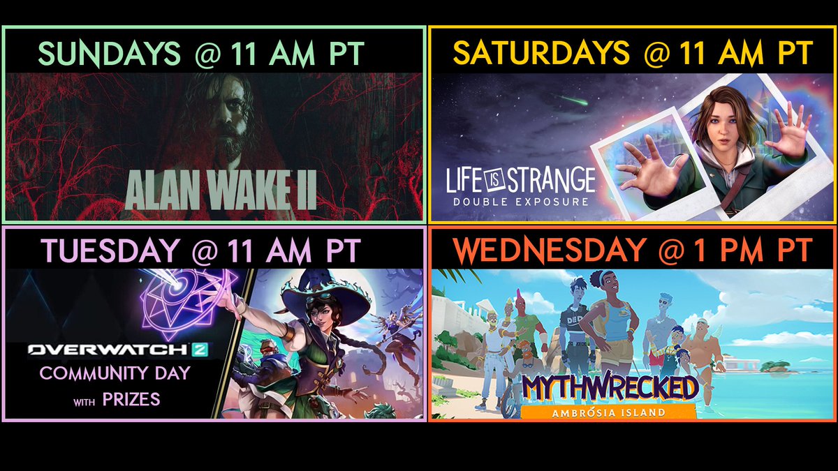 Alan Wake 2 BEGINS NOW on Twitch #DechartGames