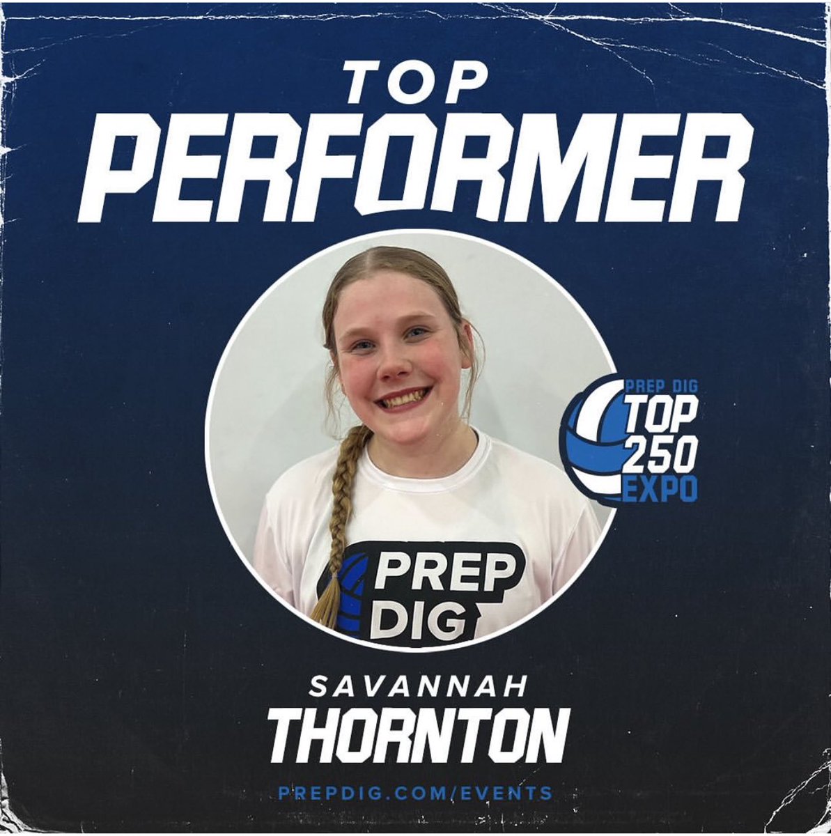 CONGRATULATIONS to #Vision17EXVBlack athlete Jayme Parrott (Rock Hill HS / Class of 2026) &amp; #Vision15EXVBlue athlete Savannah Thornton (Rock Hill HS / Class of 2028) on their tremendous performance at @prepdig Top 250 Expo! Way to represent Vision!! #WeAreVision