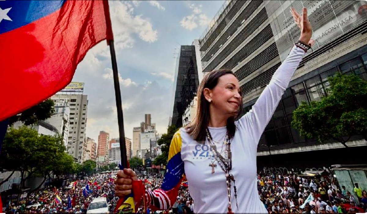 Jhonffonseca's tweet photo. Hagamos una prueba… ¿Apoyarías a María Corina Machado para vicepresidenta
 el 10 de enero del 2025?

¿Sí o no? https://t.co/y9EBVyDCHm