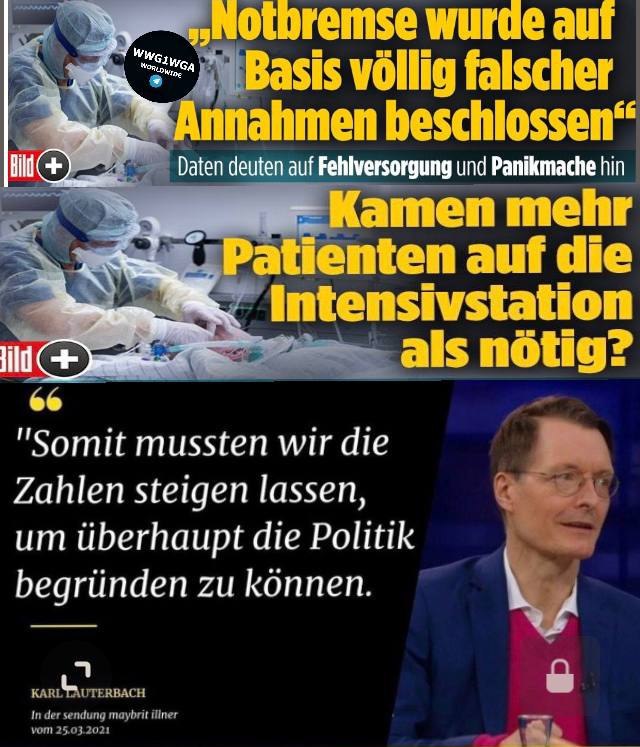 Noch mal zur Erinnerung: Deutschland hat einen Gesundheitsminister, dessen Lebenslauf eklatante, seine Qualifikation betreffende, Widersprüche aufweist,(1) auf dem Papier zwar ein Arzt ist und trotzdem gegen jedes Grundlagenwissen eine neuartige, wenig getestete gentherapeutische