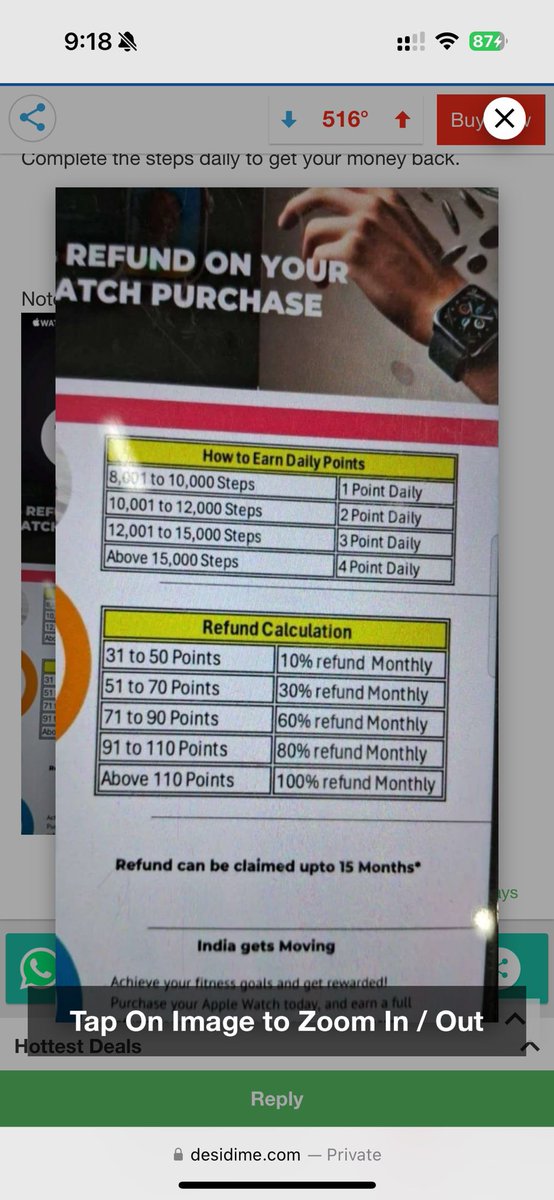 AbhishekSunny's tweet photo. The Apple Watch offer is crazy. You can get Apple Watch Ultra 2 for free and with cards, earn 15,000 over what you spend.
#ccgeek #AppleWatch #Apple #HDFCERGO #zooper https://t.co/tM7G16m1cP